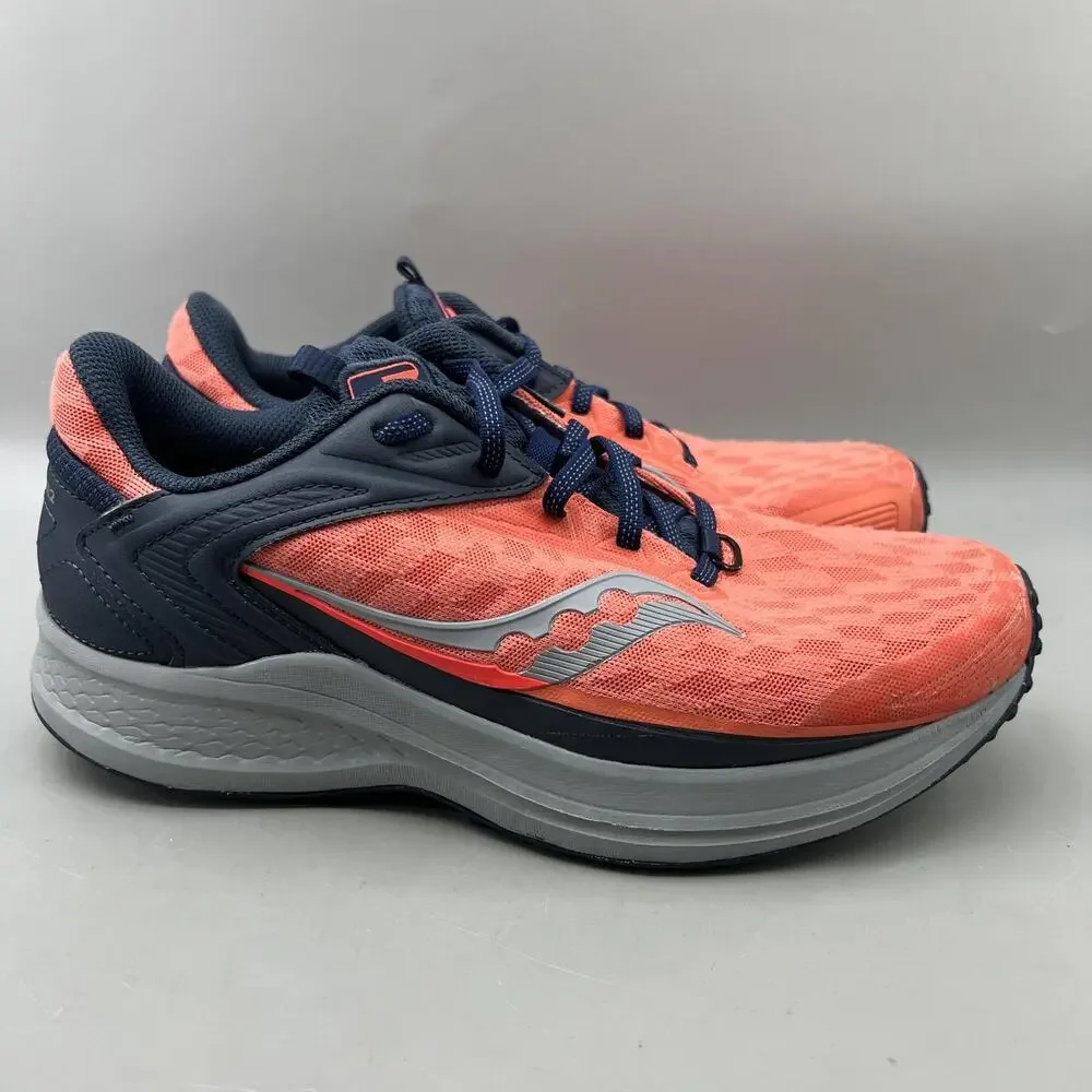 Saucony Canyon TR2 Trail Running Shoes Women Size 9 Peach Pink Comfort Sneakers